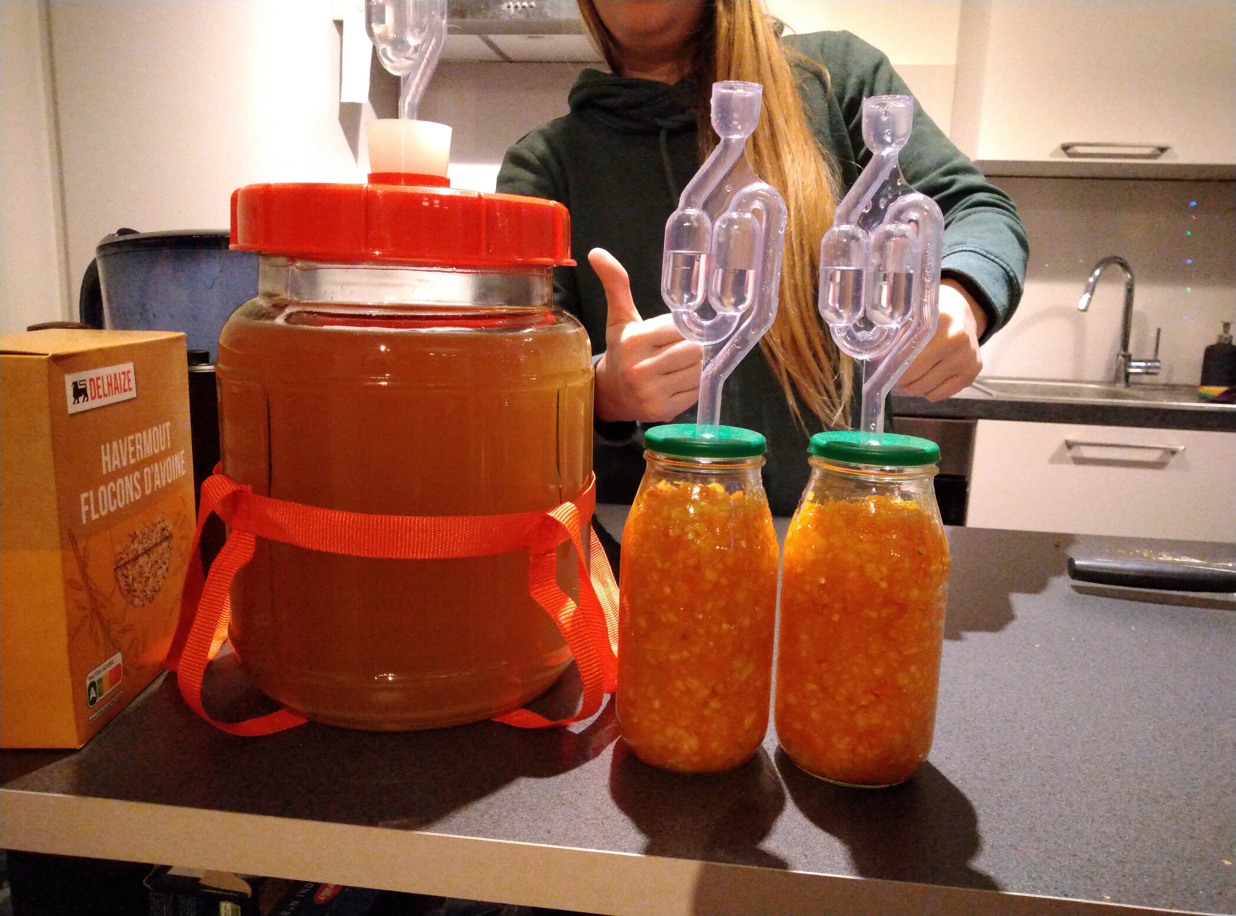 Start of fermentation